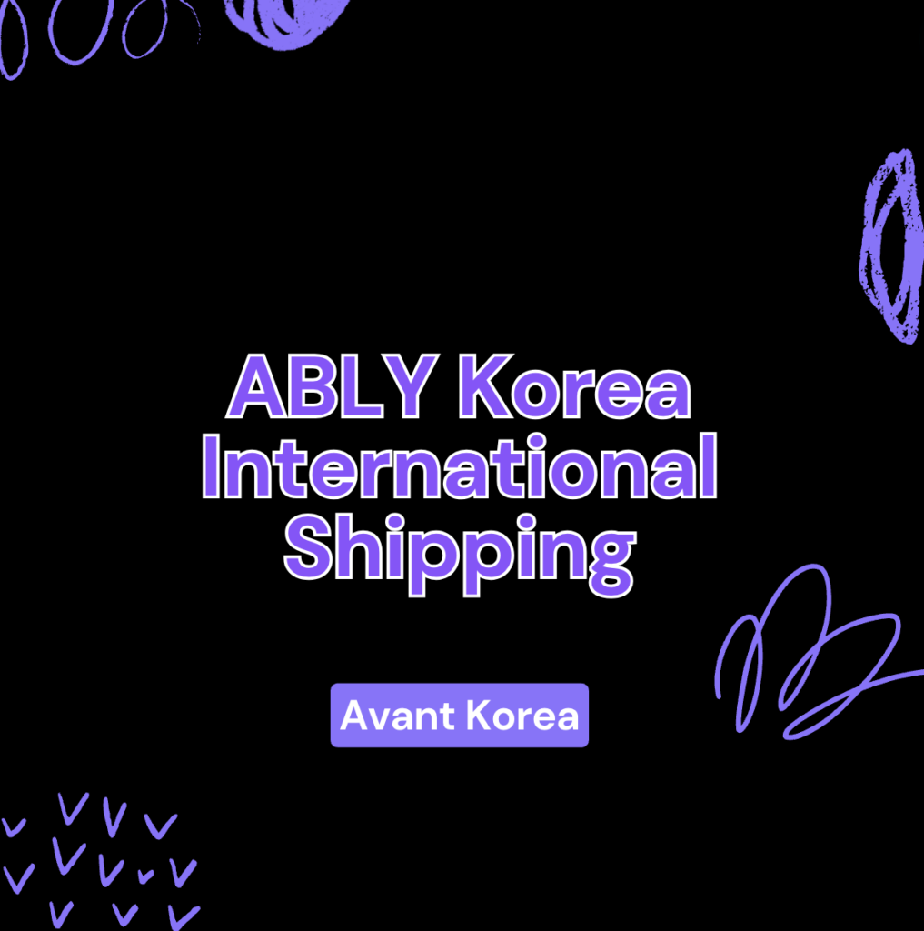 ABLY Korea International Shipping