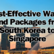5 Cost-Effective Ways to Send Packages from South Korea to Singapore
